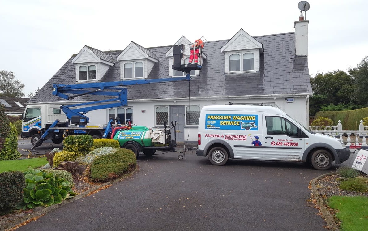 Driveway pressure washing, Portlaoise